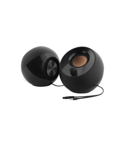 רמקולים CREATIVE PEBBLE 2.0 Black USB powered Black