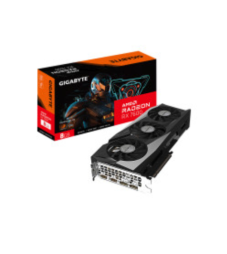 כרטיס מסך GIGABYTE Radeon AMD RX 7600 GAMING 8G GDDR6