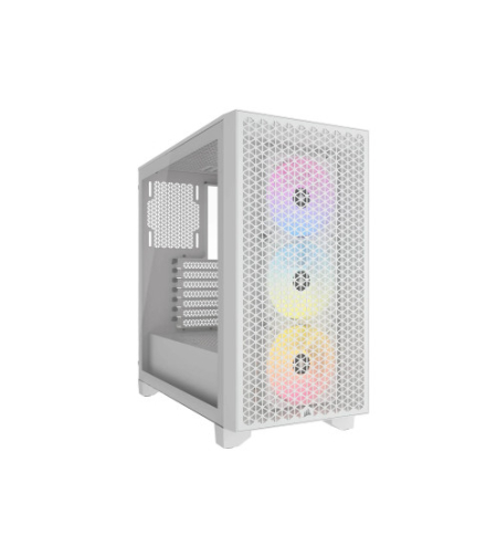 מארז מחשב Corsair 3000D RGB Airflow white