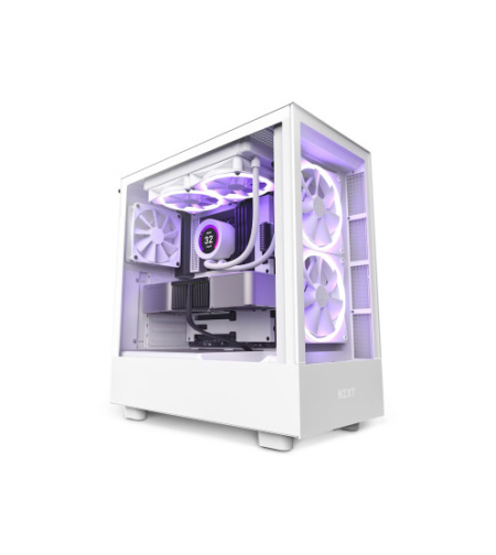 מארז מחשב NZXT H5 Elite White