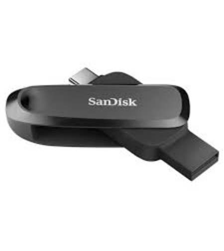 דיסק און קי SANDISK PHONE DUAL DRIVE 256GB USB TYPE-C BLACK