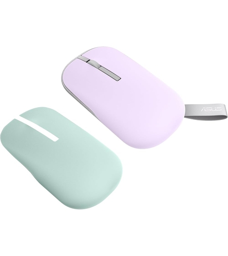 עכבר אלחוטי ASUS Marshmallow MD100 Lilach + Light green Bluetooth