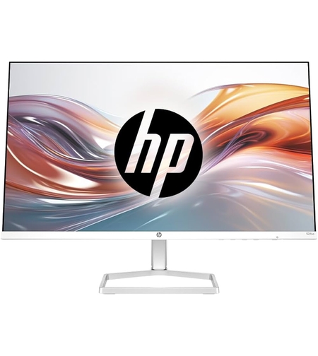מסך מחשב + רמקולים HP 24' 524SA FHD IPS VGA/HDMI/SPEAKERS/WHITE