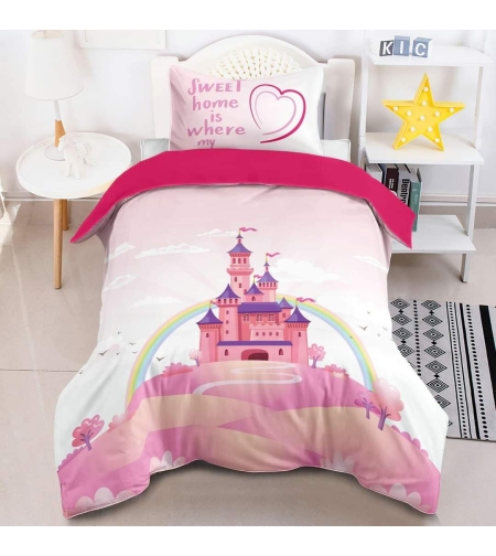 סט מצעים sweet home למיטה יחיד 90/200