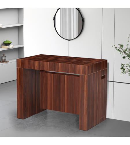 קונסולה נפתחת לפינת אוכל 3 מטר דגם הרמס Hermes אגוז | מבית WOODY