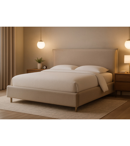 מיטה זוגית מפוארת 