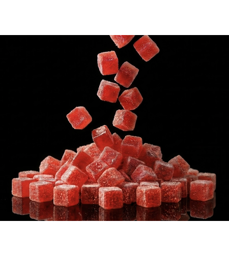 קוביות פרי בטעם תות שדה | 50גרם