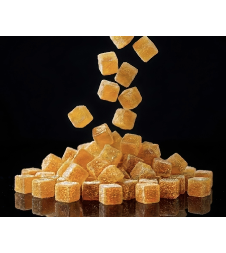 קוביות פרי בטעם בננה | 50גרם