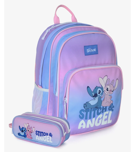 תיק+קלמר Stitch & Angel