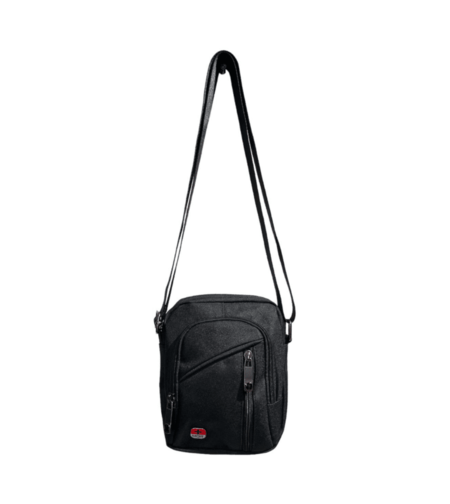 תיק צד קטן שחור לגבר Swiss