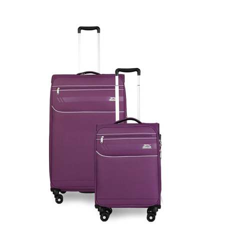 סט מזוודות Slazenger C‑Lite 28″+20″ סגול