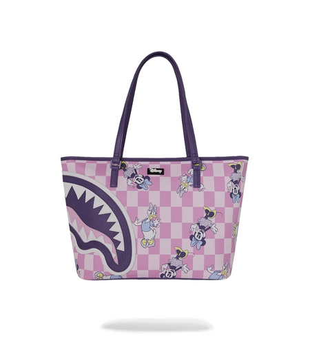 DISNEY MINNIE AND DAISY CHECKERS TOTE