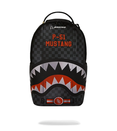 BOEING P-51 MUSTANG SHARKMOUTH BACKPACK