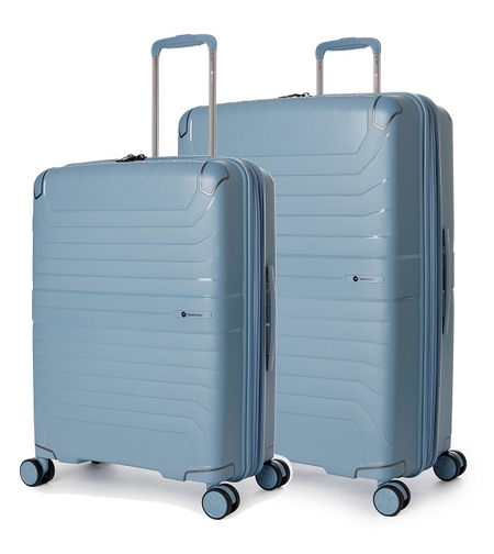 סט מזוודות קשיחות Slazenger Spirit 28″ + 24″ - תכלת