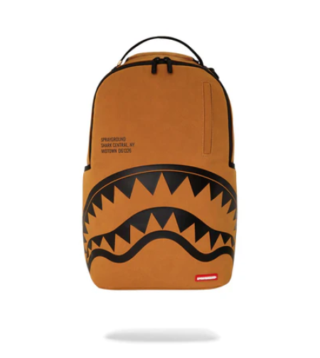 SHARK CENTRAL DLX-FAUX SUEDE BACKPACK