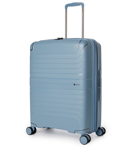 מזוודה קשיחה בינונית Slazenger Spirit 24″ – יציבה וקלה לנסיעות - תכלת
