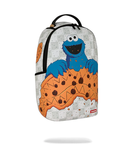 SESAME STREET COOKIE MONSTER SHARK DLXSR BACKPACK