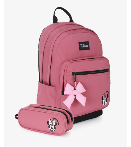תיק+קלמר Disney Pink Minnie