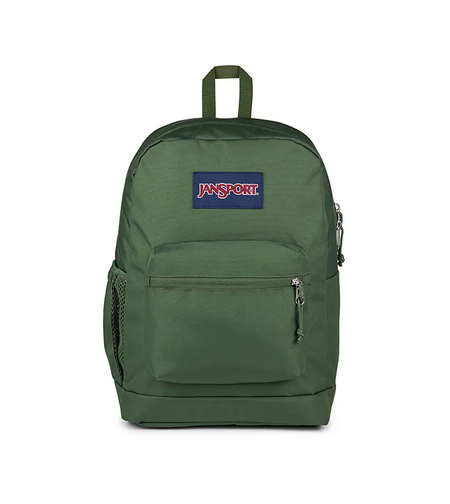 תיק גב ג'נספורט JanSport דגם Cross Town Plus - ירוק זית