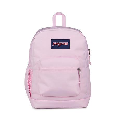 תיק גב ג'נספורט JanSport דגם Cross Town Plus - ורוד בהיר