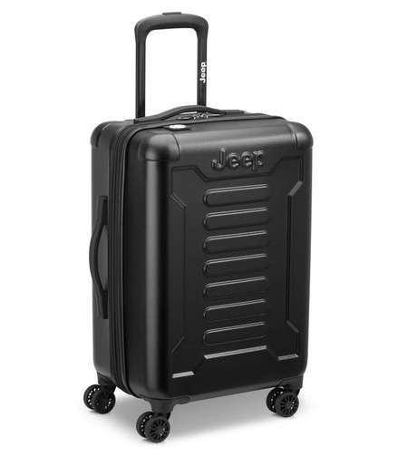 מזוודה קשיחה לעלייה למטוס 20″ Jeep JH004C עם מנעול TSA במבחר צבעים