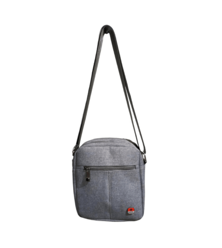 תיק צד אפור לגבר Swiss – נוח ואיכותי