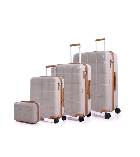 מזוודה קשיחה דגם Echolac Square Plus – גודל 20″ במבחר צבעים