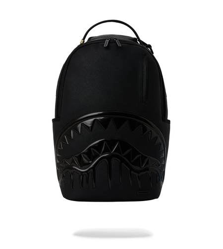 BLACKED OUT METALLIC DRIP BACKPACK