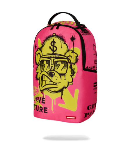 MONEY BEAR GRAFFITI DLXR BACKPACK