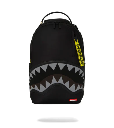 SHARK CENTRAL YELLOW TAPE DLX SATIN BACKPACK