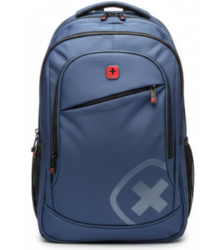 תיק גב כחול SwissMor – תיק גב איכותי, נוח ומפנק לשימוש יומיומי