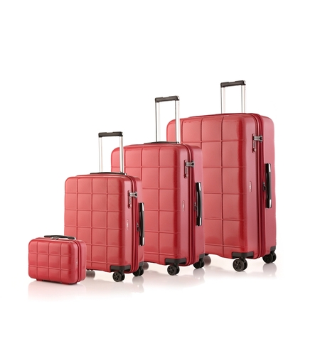 מזוודה קשיחה דגם Echolac Square Plus – גודל 24″ במבחר צבעים