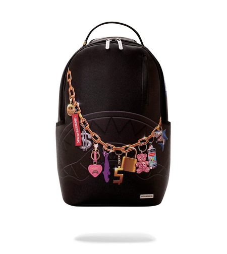 PRINTED HANGING STUFF BACKPACK