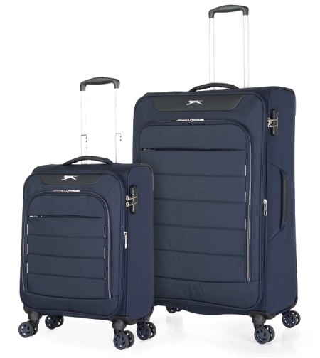 סט מזוודות קלות משקל גדולה (28”) וקטנה (20”) Slazenger C Lite