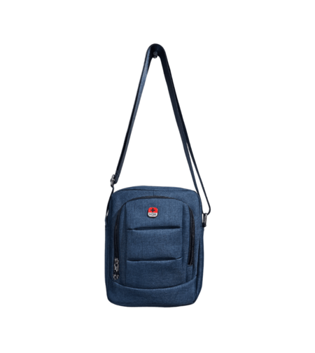 תיק צד לגבר – צבע כחול