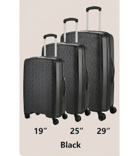 סט 3 מזוודות קשיחות Verage Diamond