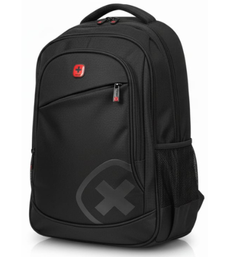 תיק גב שחור SwissMor – תיק גב איכותי, נוח ומפנק לשימוש יומיומי