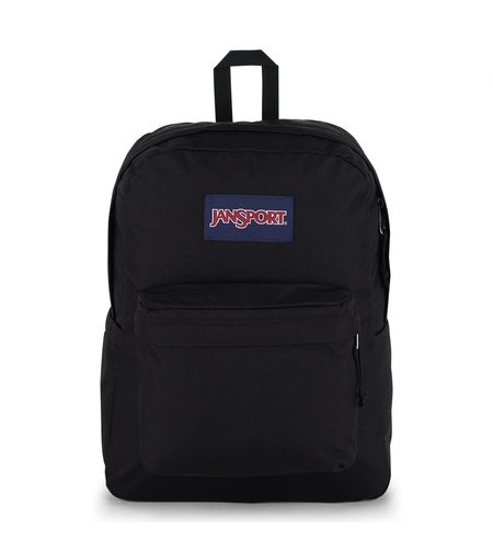 תיק גב ג'נספורט JanSport דגם SuperBreak Plus - שחור קלאסי