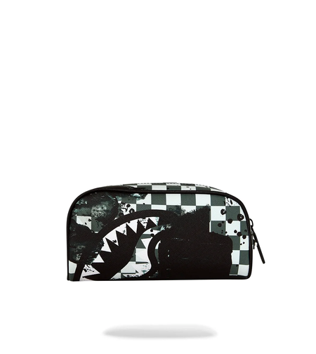PAINTED OVER CHECK POUCH