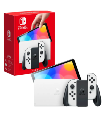 Nintendo Switch OLED – צבע לבן