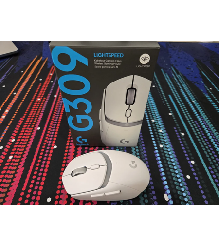 עכבר גיימינג אלחוטי Logitech G309 Lightspeed צבע לבן