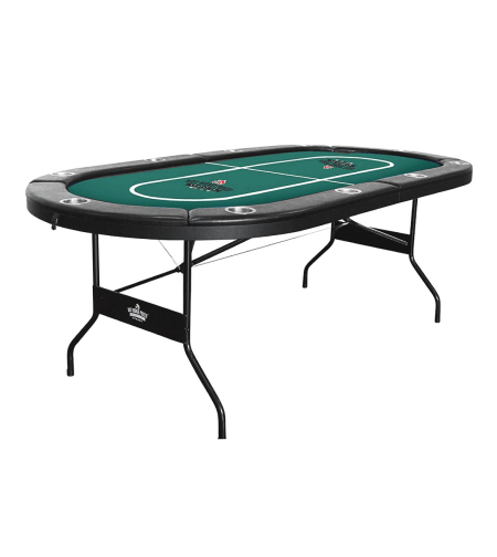 שולחן פוקר אליפטי מתקפל HOT HAND POKER