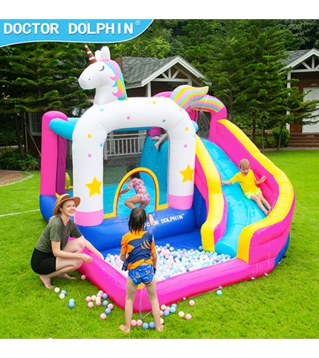 מתנפח לחצר חד קרן Doctor Dolphin NT-063103