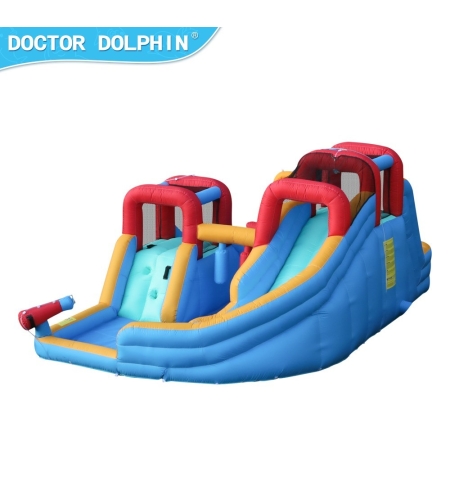 מתנפח מגלשה+בריכה Doctor Dolphin 73033a
