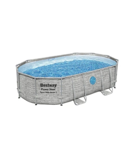 בריכת ראטן אוולית 427X250X100 Bestway 56714