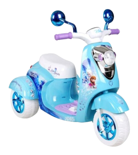 אופנוע פרוזן ממונע מבית דיסני 6v - מקורי Frozen