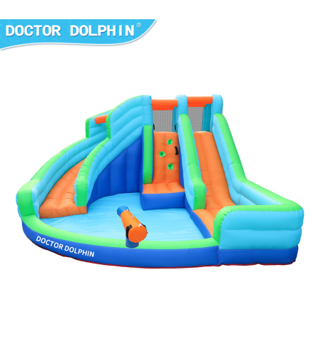 מתנפח בריכה+מגלשה Doctor Dolphin DD73002