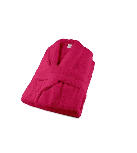 חלוק רחצה 100% כותנה לגברים ונשים בצבע פוקסיה