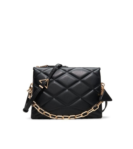 ALDO -  תיק צד מרובע בדוגמת מעויינים לנשים