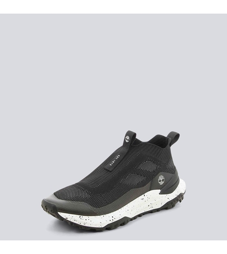 Timberland - motion access low flip on sneaker black w white knit